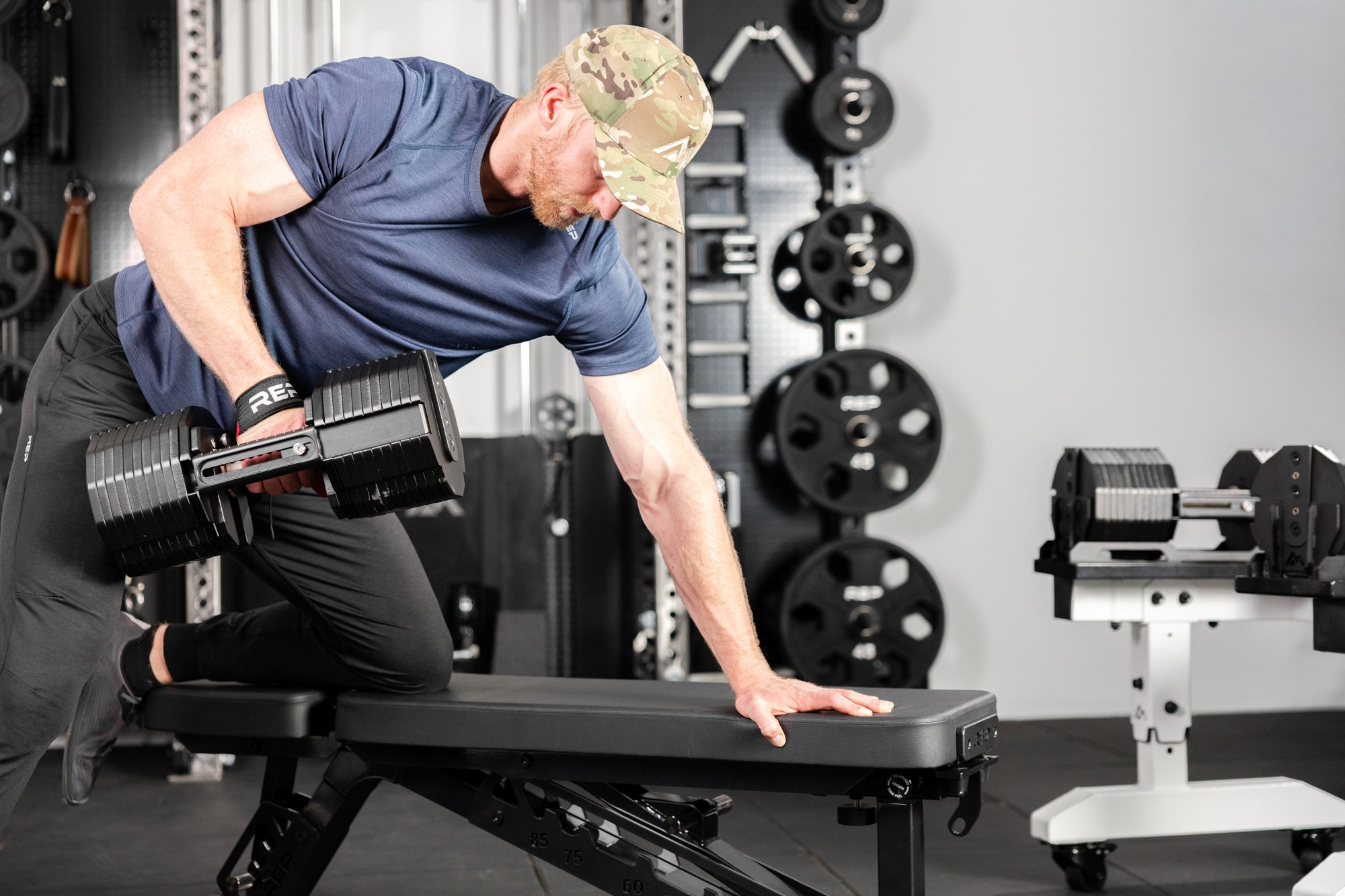 REP® x PÉPIN™ FAST Series™ Haltère réglable (KG)